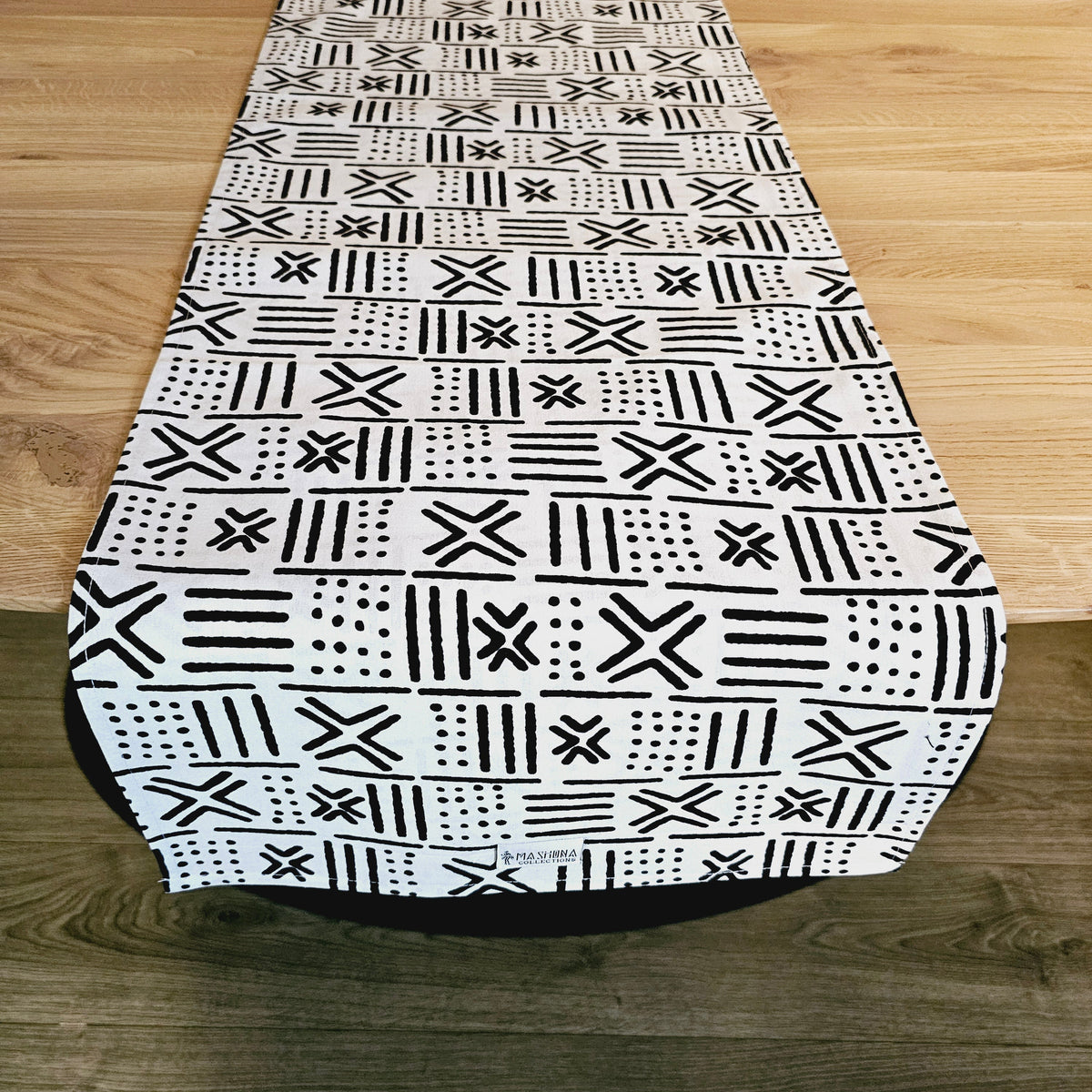 Table Runner and Set of 4 Placemats | 100% Cotton African Print Fabric
