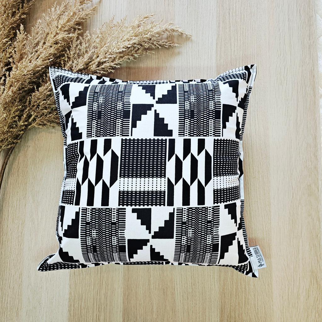 Set of 2 | 4 Cushion Covers |40x40cm | 100% Cotton Wax Ankara Fabric