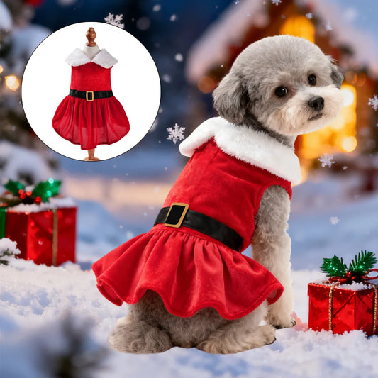 Kerst verkleedkostuum voor kleine tot middelgrote honden en katten